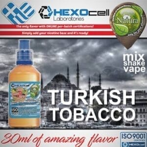 FLAVORSHOTS – NATURA 30/60ML – TURKISH TOBACCO