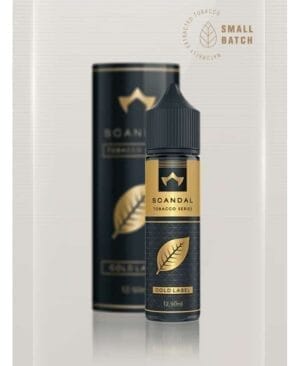 SCANDAL ORGANICS – GOLD LABEL 60ML BY SCANDAL FLAVORS