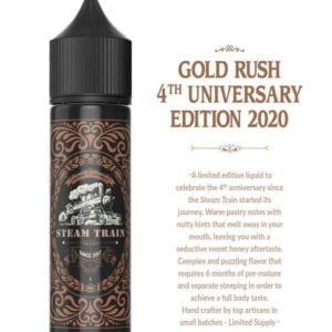 Gold Rush - Επετειακή Έκδοση 2020 - 20/60ML by Steam Train