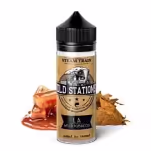 LA Wild Tobacco 24/120ML Stare stacje pociągiem parowym