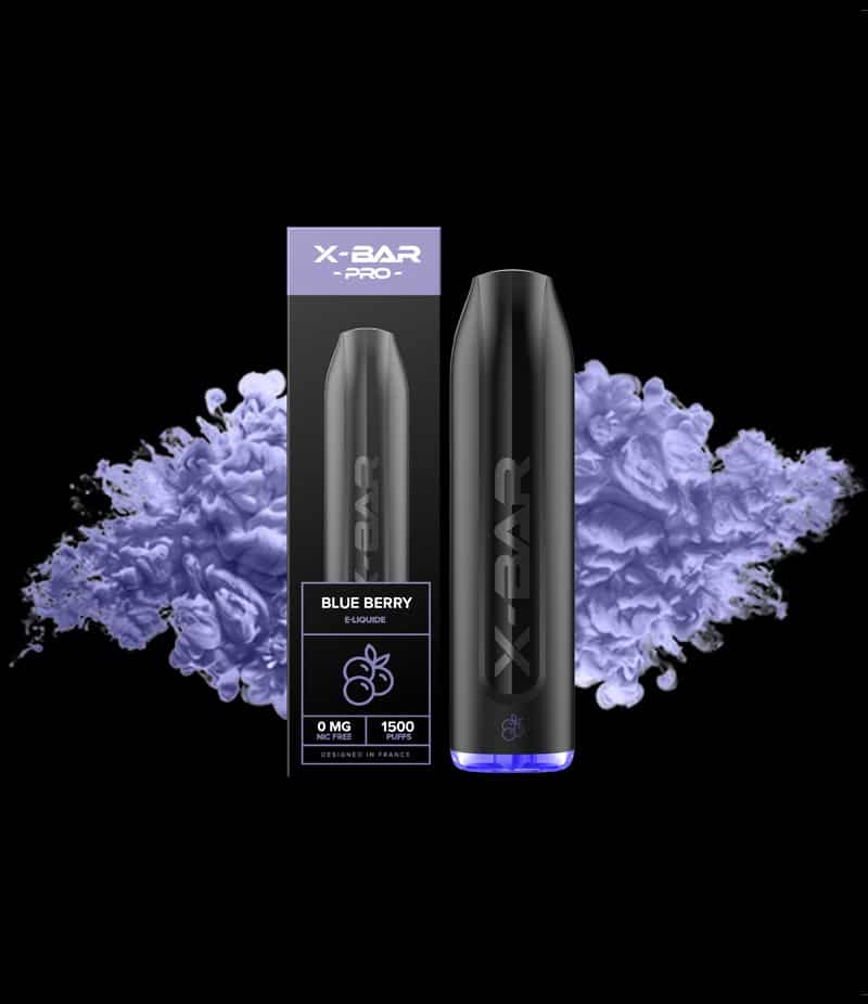 X Bar Pro Mirtillo Monouso 4,5ml 0mg Nicotina 1500 Jules - Vape Travellers  Shop ηλεκτρονικό τσιγάρο