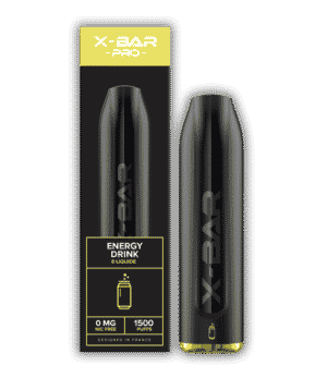 X Bar Pro Disposable Energy Drink 4,5ml 0mg Nicotine 1500 Jules