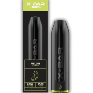 X Bar Pro Disposable Melon 4,5ml 0mg Νικοτίνη 1500 Τζούρες