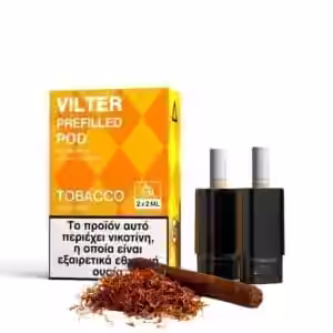 Tobacco 20mg Νικοτίνη – Aspire Vilter Prefilled Pods (2τμχ)