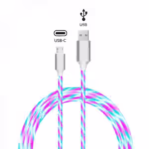 USB-A to USB-C Quick Charge Cable Λευκό