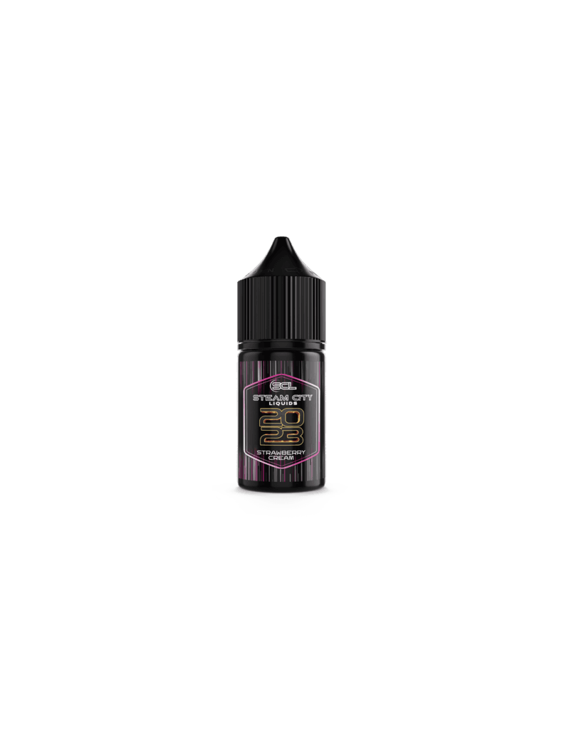 Steam City 2023 Shot Darôme De Crème à La Fraise 30ml Vape