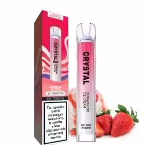 SKE Crystal Bar Strawberry Ice Cream 20mg Νικοτίνη