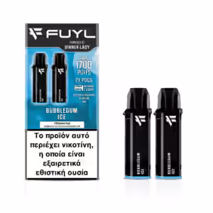 Bubblegum Ice Fuyl Prefilled Capsules 20mg 850 Inhalations (2 pieces) – Dinner Lady