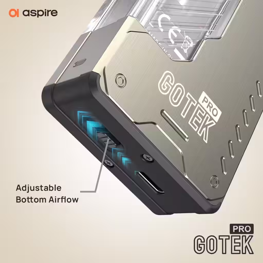 Aspire Gotek Pro Kit Gunmetal 15 Gotek pro social post 4