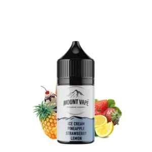 Mount Vape Ice Cream Pineapple Strawberry Lemon 10ml/30ml Flavorshot