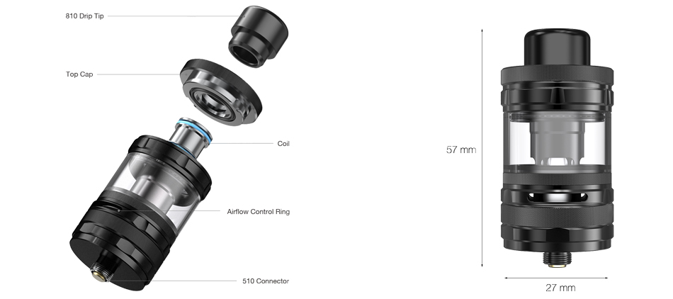 Aspire Guroo Stainless 2ml Ατμοποιητής