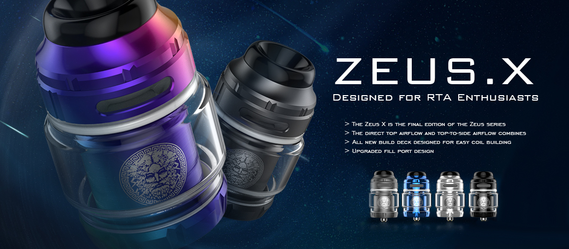 Geekvape Zeus X RTA 4ml Ατμοποιητής