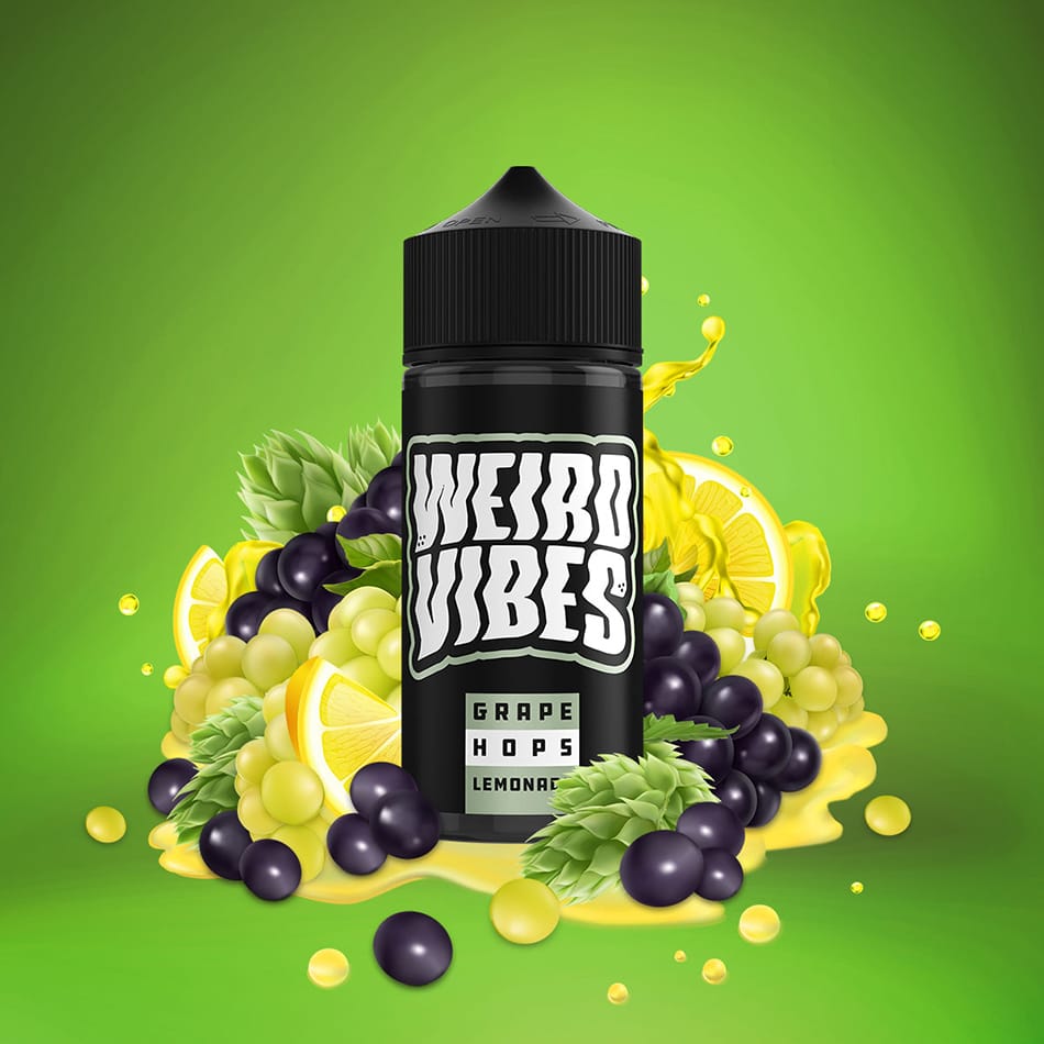 Barehead Weird Vibes Grape and Hops Lemonade 30ml/120ml Flavorshot