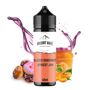 Mount Vape Glazed Doughnut Apricot Jam 40ml/120ml Flavorshot
