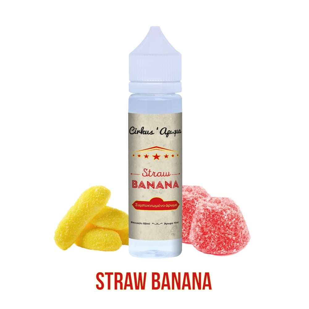 VDLV Authentic Cirkus Strawberry Banana Candy 15ml/60ml Flavorshot