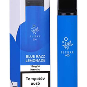 Elf Bar 600 20mg 2ml Blue Razz Lemonade