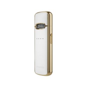 POD - VOOPOO VMATE E POD KIT 1200MAH 3ML (WHITE INLAID GOLD)