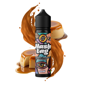 FLAVORSHOTS - HASHTAG -#23 CREME CARAMEL BANQUET 12/60 ML