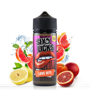 FLAVORSHOTS - SIX LICKS LOVE BITE (20/120ML)