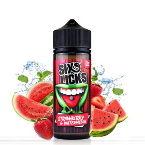 FLAVORSHOTS - SIX LICKS STRAWBERRY WATERMELON (20/120ML)