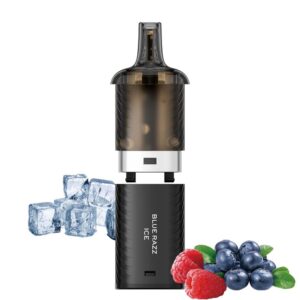 Vozol Vista Plug 20mg 2ml Prefilled Cartridge + 10ml e liquid Blue Razz Ice