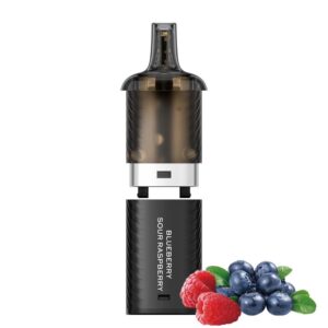 Vozol Vista Plug 20mg 2ml Prefilled Cartridge + 10ml e liquid Blueberry Sour Raspberry