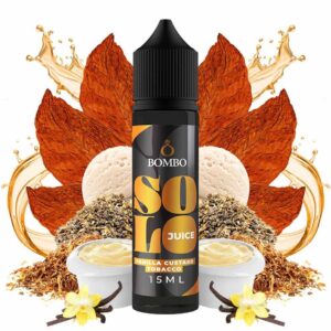 Bombo Solo Juice Vanilla Custard Tobacco 15ml/60ml Flavorshot
