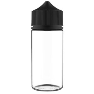 Chubby Gorilla 100ml Clear Unicorn V3 Solid Black Cap