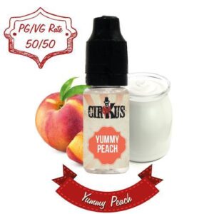 VDLV Authentic Cirkus Yummy Peach 03mg 10ml E-liquid