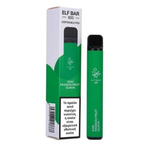 Elf Bar 600 20mg 2ml Kiwi Passion Fruit Guava GR