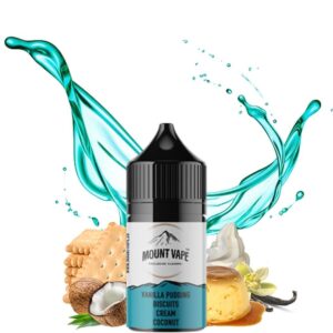 Mount Vape Vanilla Pudding Biscuits Cream Coconut 10ml/30ml Flavorshot