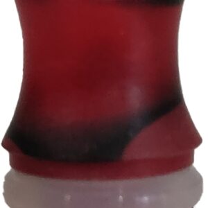 Vapour Smok-e Colorful Plastic 510 Drip Tip - Black Red