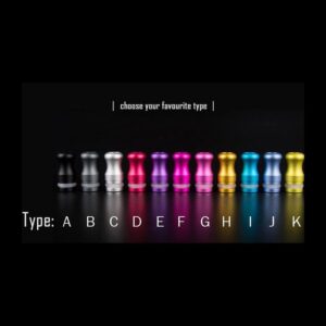 Vapour Smok-e Drip Tip 510 Αλουμινίου - type K