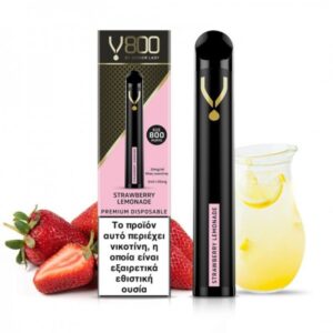 Dinner Lady V800 Disposable Strawberry Lemonade 20mg 2ml