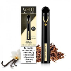 Dinner Lady V800 Disposable Vanilla Tobacco 20mg 2ml