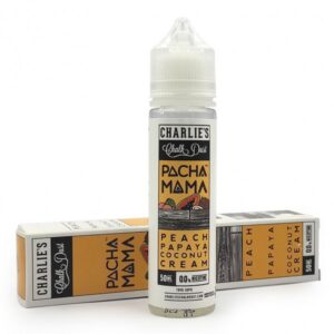 Pachamama Peach Papaya Coconut Cream 50ml Shortfill