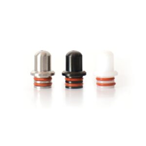 Drip Tip T + Red Silicones