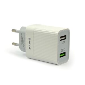 NG WOOT WT22 Dual Port USB Charger QC3.0/18W