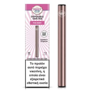Dinner Lady Pink Berry Disposable Vape Pen 20mg 1.5ml