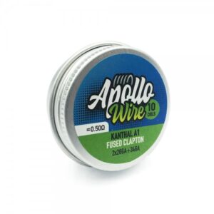 Apollo Kanthal A1 Fused Clapton 2x26ga+34ga / 0.5ohm / 10 Coils