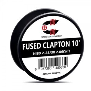 Coilology Fused Clapton Sandvik Ni80 2-28/38 / 2.06ohm / 10ft