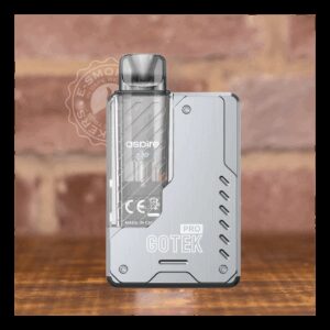 GoTek Pro Pod Kit by Aspire, Χρώμα Stainless Steel