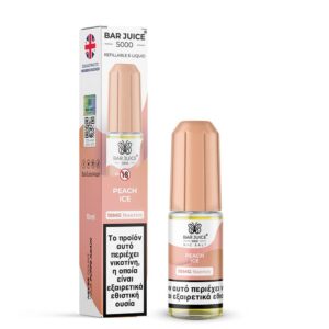 Bar Juice 5000 Peach Ice 10ml 10mg Nic Salts