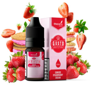 Gusto Cookies Strawberry Cream E-Liquid 10ml