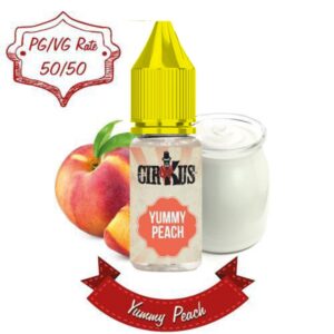 VDLV Authentic Cirkus Yummy Peach 12mg 10ml Υγρό Αναπλήρωσης