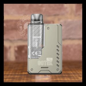 GoTek Pro Pod Kit by Aspire, Χρώμα Titanium
