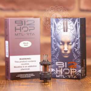Bi2hop MTL RTA 4ml by Ambition Mods, Χρώμα Μαύρο