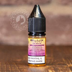 Lemon Peach Passion Fruit 20mg (Salt Nic) by Elux
