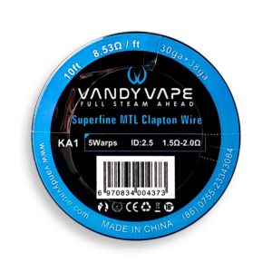 Vandy Vape Superfine ΚΑ1 MTL Clapton Wire 30ga + 38ga 3m