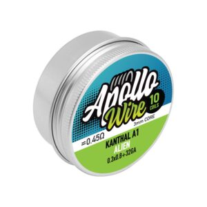 Apollo Kanthal A1 Alien  0.3x0.8+32ga / 0.45ohm / 10 Coils
